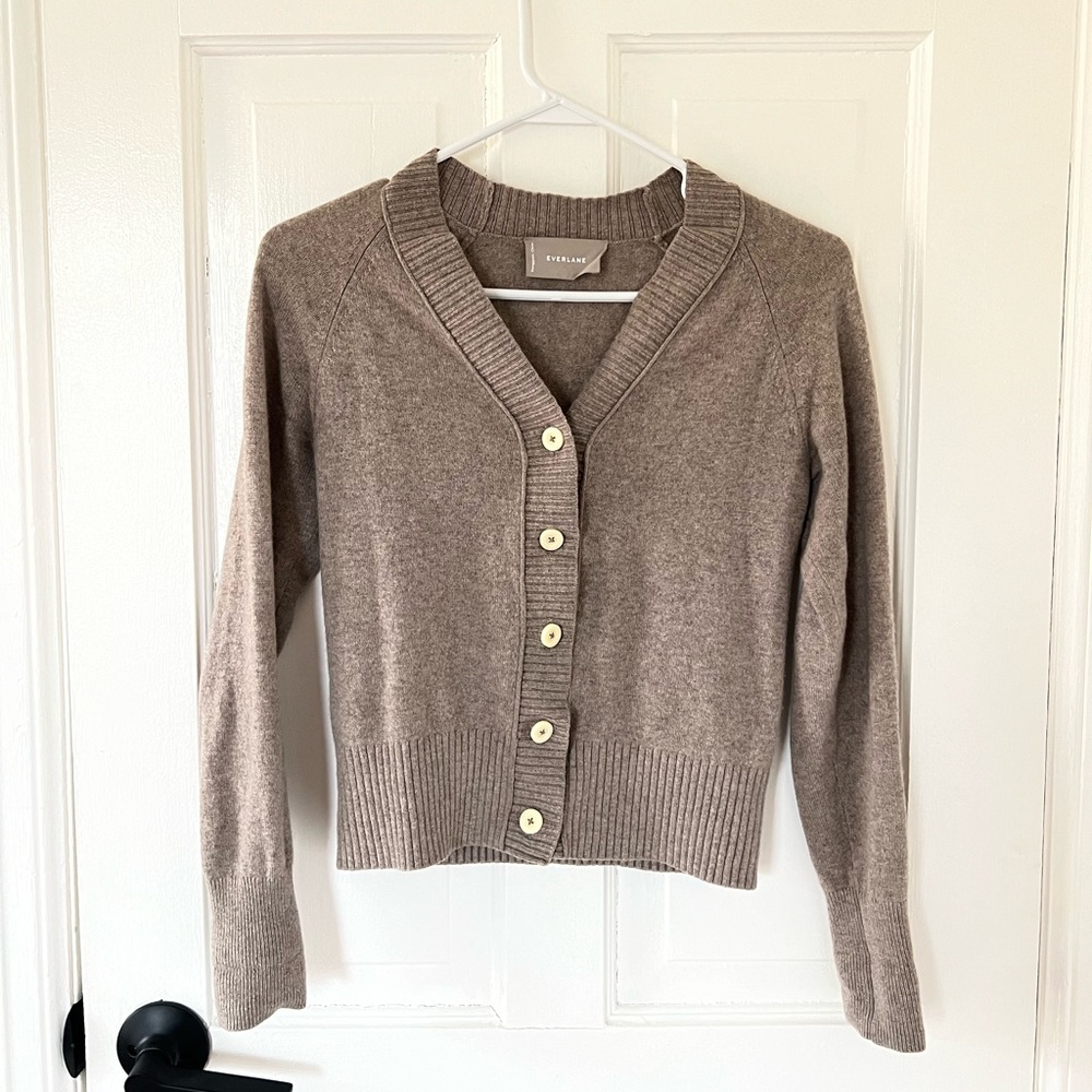 EVERLANE Cashmere/Wool Blend Cardigan